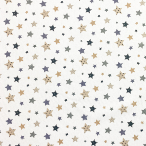 Baumwollstoff mit Sterne